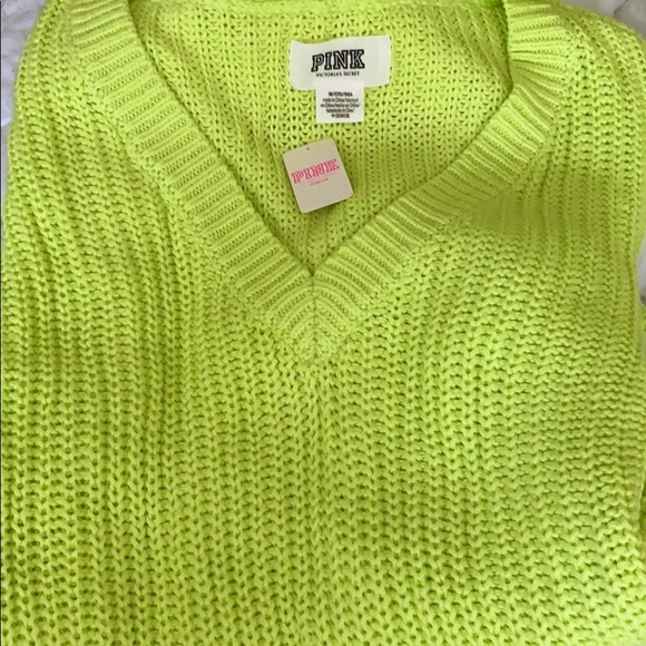 PINK Victoria’s Secret Heritage V Neck Sweater - Picture 5 of 7
